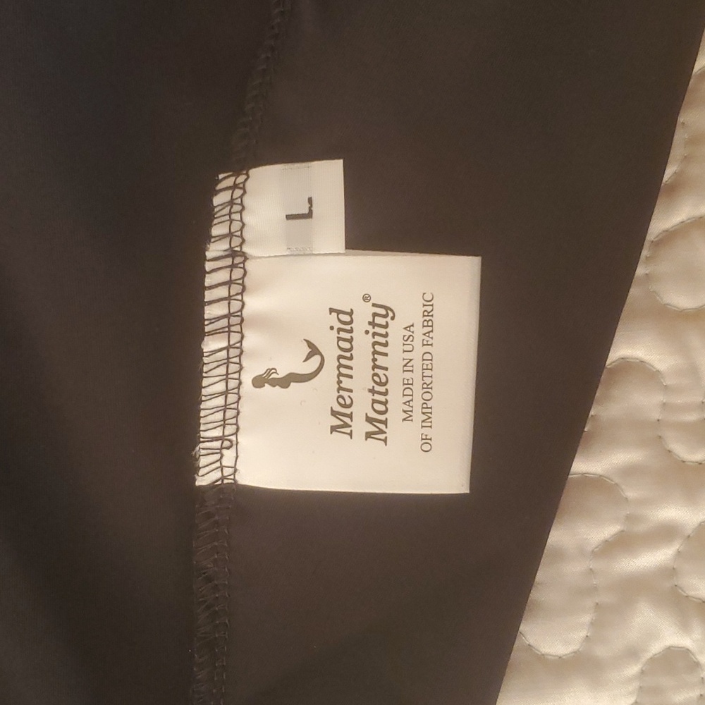 NWOT  MERMAID MATERNATY  RUFFLE TANKINI  TOP - Picture 6 of 6